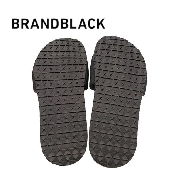 NEW in Box with Dustbag Brandblack Los Angeles Bonito Black Quilted Sandals - Picture 5 of 5